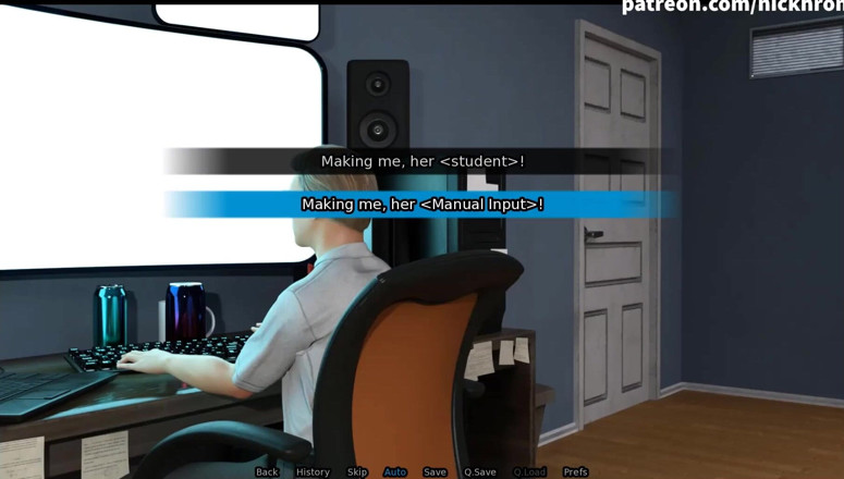 Visual Novels: SexBot 1 - insegnante di milf bollente