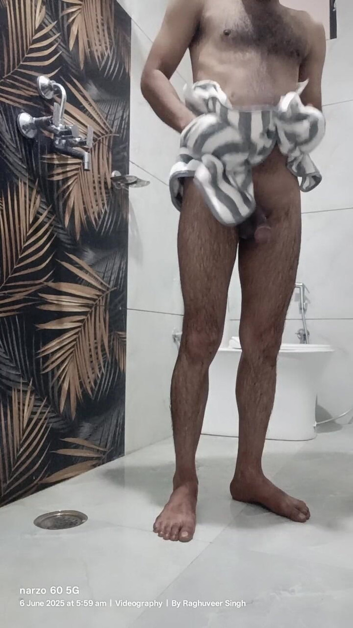 Rajasthani-old-lover: Spettacolo di masturbazione in bagno