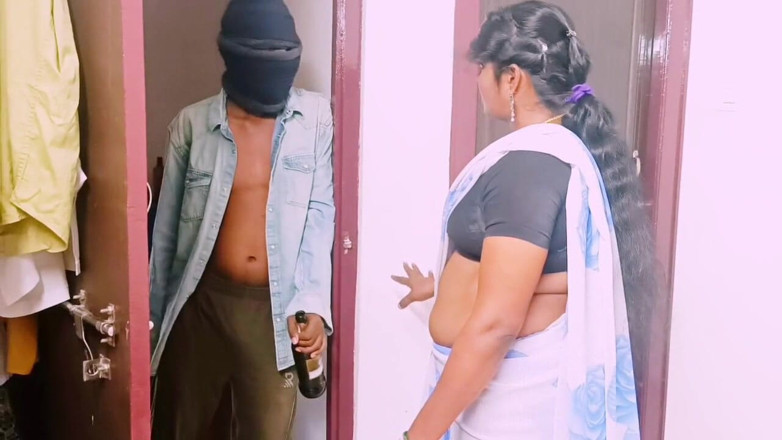 Telugu honey lips: Desi tajny seks. Indyjska gospodyni oszukuje mężulek tajne jebanie mężulek...