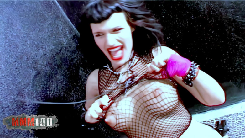 MMM100: 니나 로버츠: 사도 스트립을 만드는 섹시한 포르노 스타