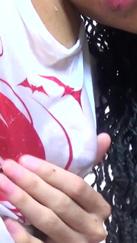 Mokré tričko Time- Bohyně Rosie Reed Mokré Tee Tee Tease s malými kozami-1080p HD
