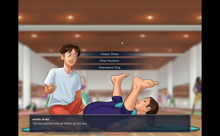 EroticKrisso: Summertimesaga-pelajaran yoga bareng aletta