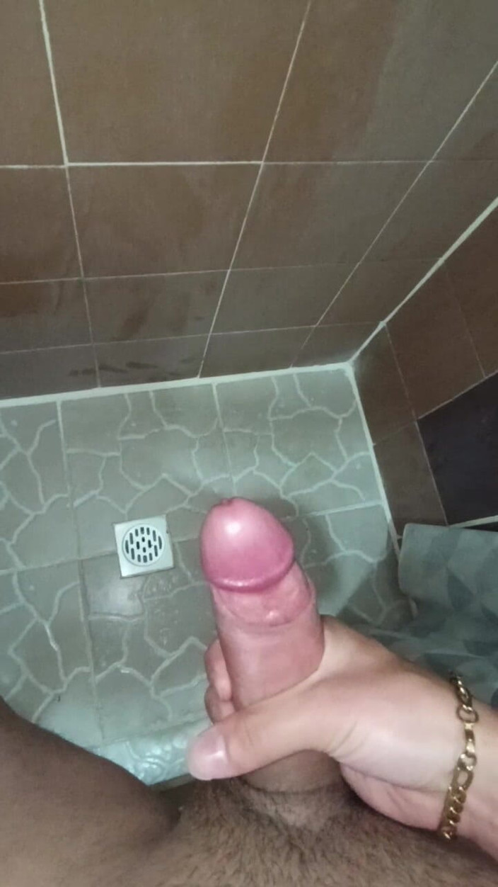 charlessteel: Masturbation vor der Dusche, Sperma und der zitternde Orgasmus eines...