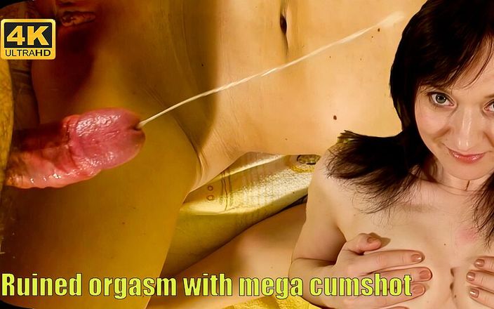 Mayas Handjobs: Ruined orgasm with mega cumshot