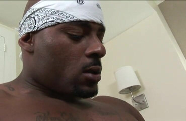 VOP Ebony Babes: Tattooed ebony banged by a big black cock