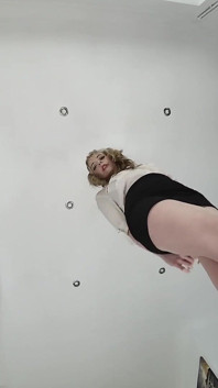Blonde Gabie - Facesitting in Nylons