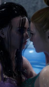 Mrs Denvers 17 Wanda and Lois Spend Quality Time Together in Swimingpool