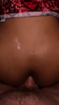 18yo Ladyboy No Boobs Sensual Blowjob Doggy Cum
