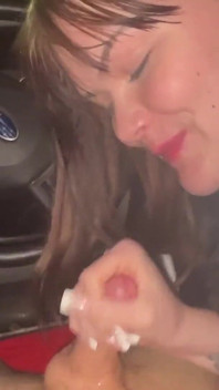 Sammy Scott Jerks Makes Stepdaddy Beg for It in the Car