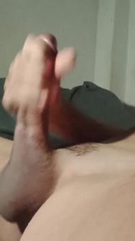 Hot Guy on Fire Jerking off His Big Dick