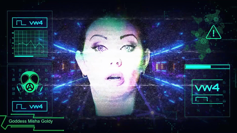 Goddess Misha Goldy: Virus reprogramming awak ke dalam zakar ketagih memerah sampah!