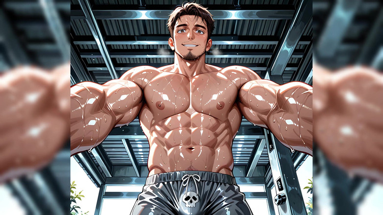 Erotic Man: Ai Men with Huge Muscles
