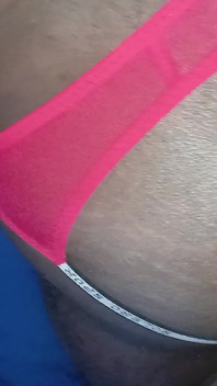 Black Femboy with Good Lingerie a Delight That Ass and Cock