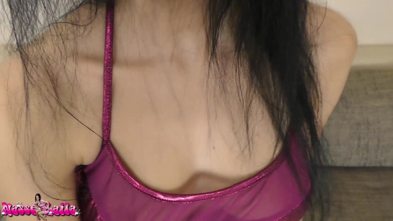 Laila Banx: Mega cum-face for needy teeny-minx