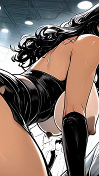 Sexy latina MILF v Cosplay ošukaná na kongresu Otaku Fan - necenzurované Hentai