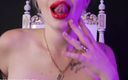 Goddess Misha Goldy: Le mie seducenti grandi labbra rosse ti fanno perdere il...