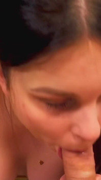 Sucking His Cock to Get Cream on My Face