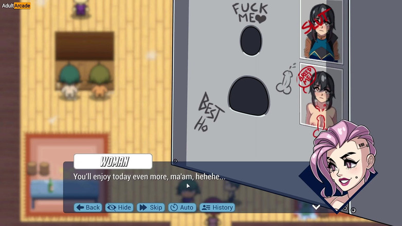 LewdArcade: 세 번째 위기 포르노 게임 갤러리 [03부] Jenna - Townhall 섹스 Seances 컬렉션