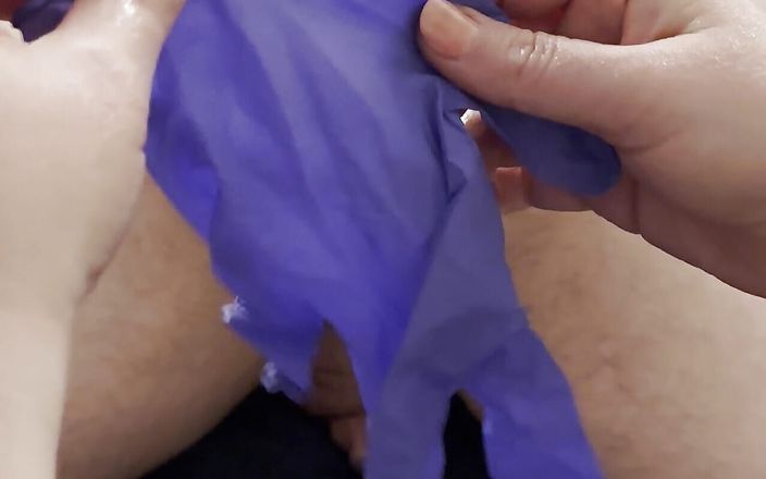 Maria Kane: Prostata-massage mit handschuhen mit spielzeug endet mit intensivem orgasmus