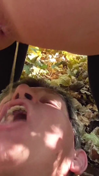 Outdoor Piss Mouth