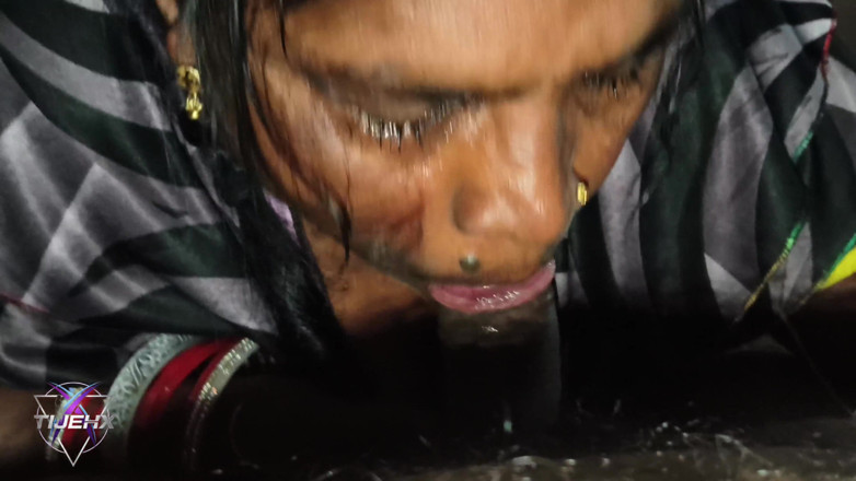 TijehX: Hot Sangeeta Bhabhi Blowing Cock and Swallowing My Cum