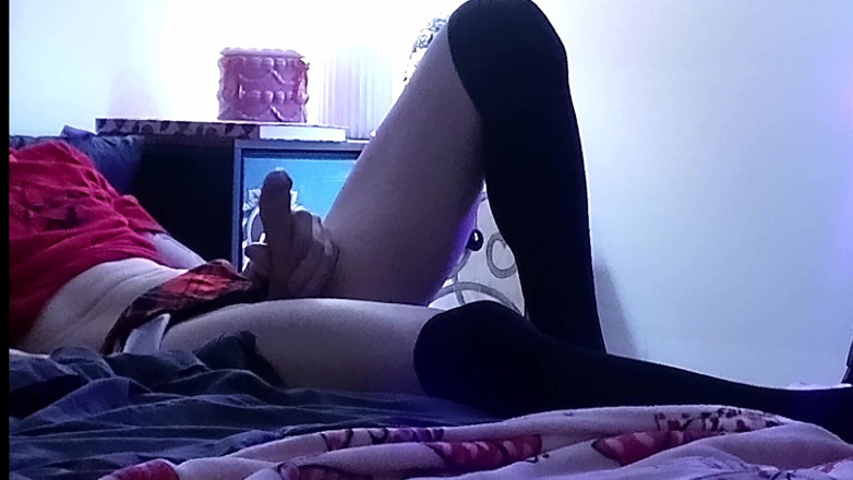 Biguy6999: Veronica Dick děvka masturbuje před kamerou, zatímco přítel sleduje