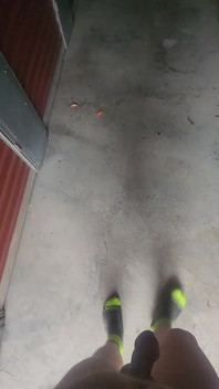 Almost Caught Enjoying the Storage Unit