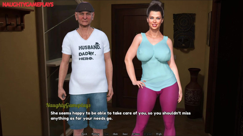 Naughty gameplays: Ідеальна домогосподарка 01 чоловік-рогоносець хоче поділитися дружиною з колегами та старим збоченцем від k4soft