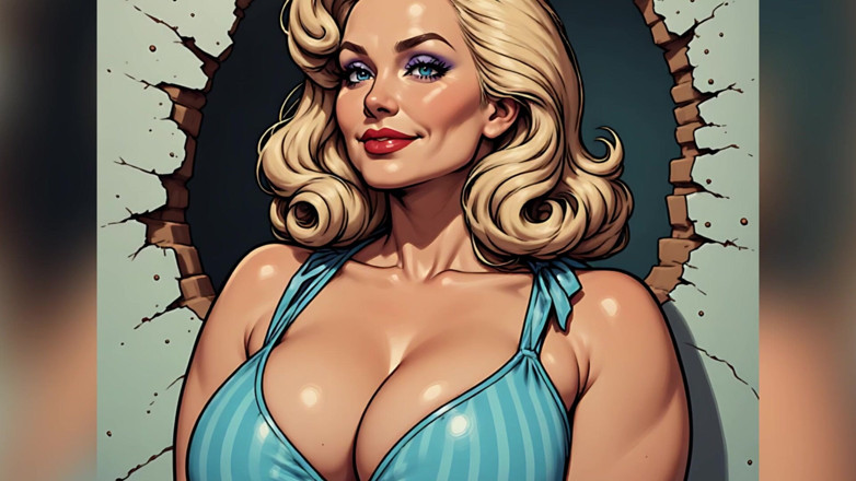 AI Porn: Мистецтво пухких красунь бікіні