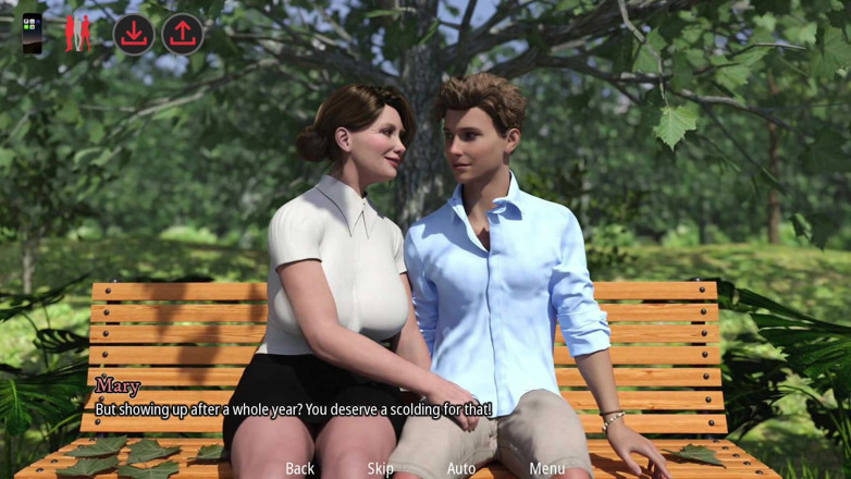 Sex game gamer: Keek naar een stel dat seks had in het park...