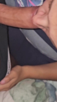 Brunette Sucks Young Huge Cock Until Thick Cum Flows Out