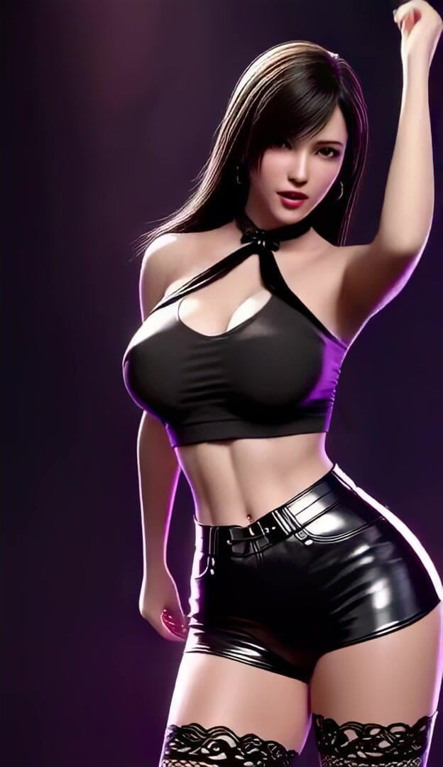 3D-Hentai Games: Tifas wilder tanz (hellovenus - ich bin krank)