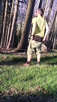 Naked in Forest
