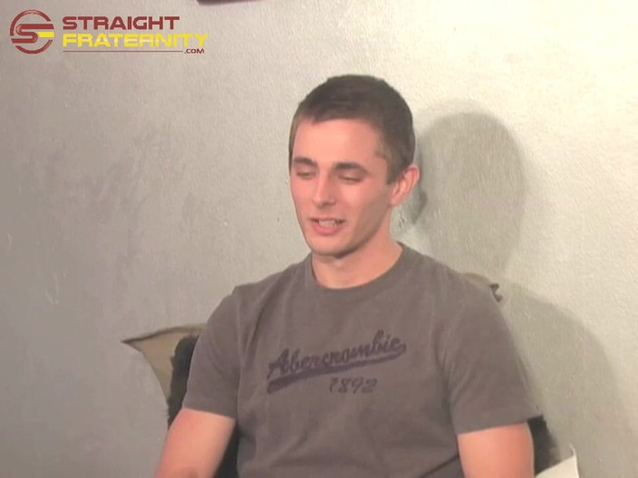 Straight Fraternity: Tyson: Muscular 20-year-old with Big Dick Cums Twice