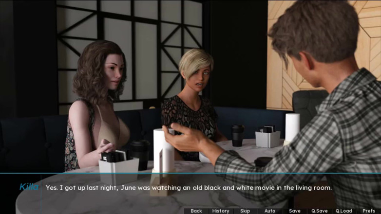 Visual Novels: Parfum de vară, partea 15 (ruta surorii vitrece) - în cabina de probă