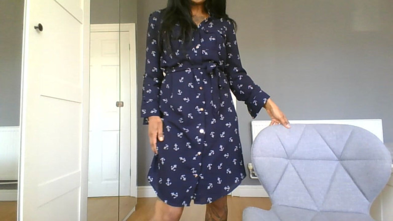 BabeXX69XX Asian MILF: Покорная шлюшка секретарша, инструкция по дрочке, камшот в рот