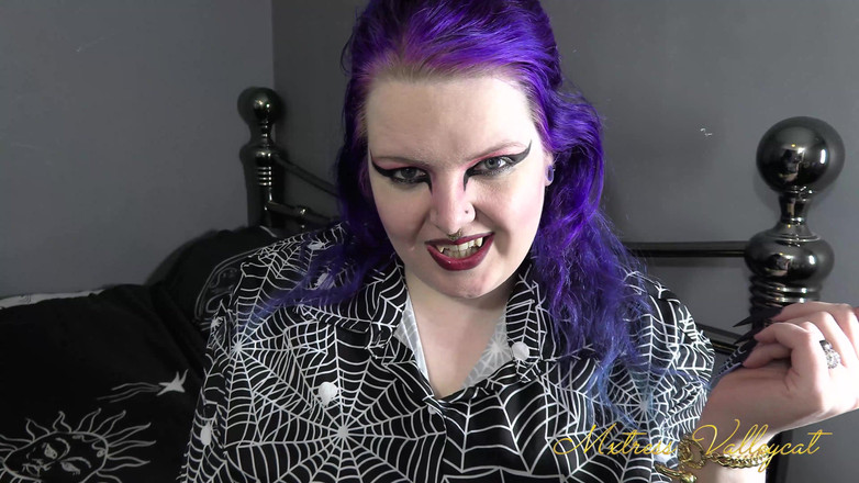 Mxtress Valleycat: Uvízlá v mém pavučině JOI