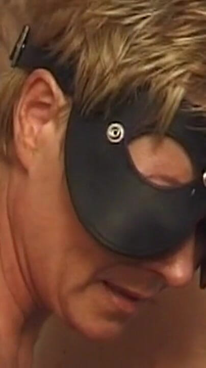 THAGSON 18+: Blindfolded Mature Blonde MILF Submits to Hard Anal Domination
