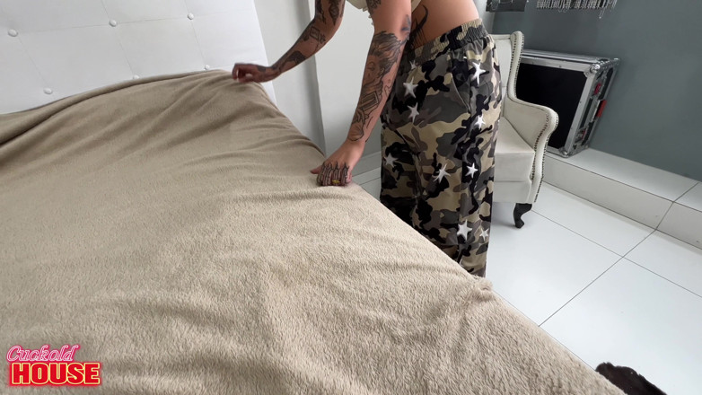 CuckoldHouse: This Guy with a Big Dick Fucked the Hairy Brunette...