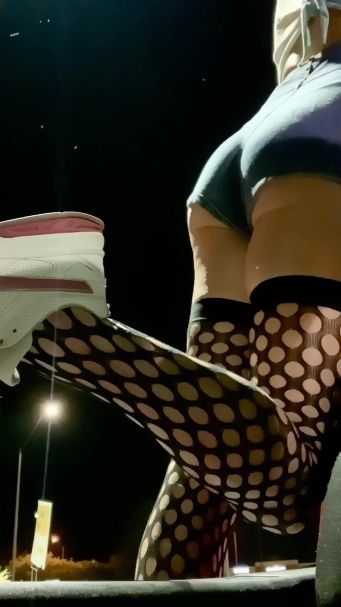 CindieLove: Truck Stop Stockings Slut Sissy