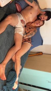 Foot Banded Didn't Stop Her From Sucking My Cock