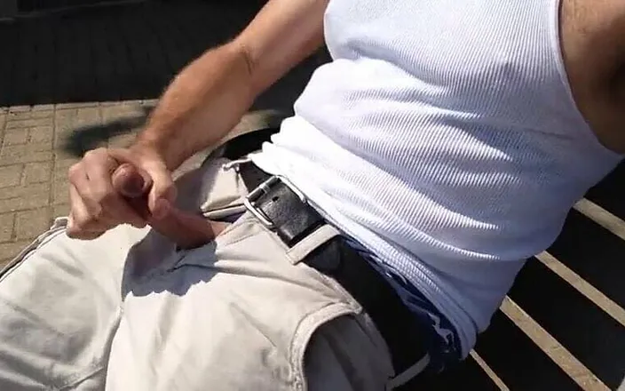 TJenner: Jerking and Cumming on the Riverside