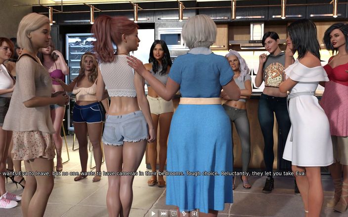 3D cartoon porn: Căminul meu 113 - (sfw) Reacția Emmei