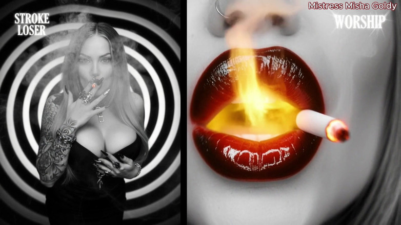 Goddess Misha Goldy: Rök bort din svaghet