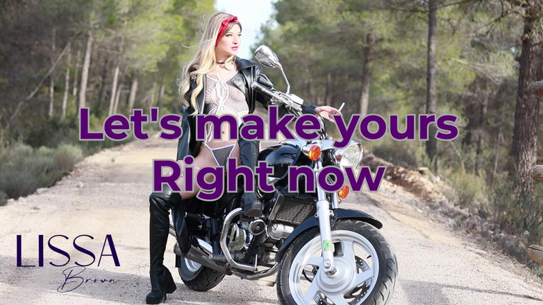 Lissa Brown: Vlastní motocykl videa k dispozici