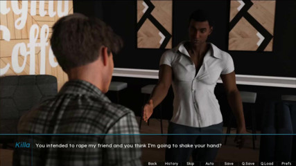 Visual Novels: Yaz kokusu bölüm 16 (üvey kız kardeş rotası) - arkadaşı pornosunu gönderdi
