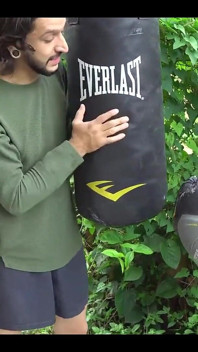 While Boxing I Hit the Neighbor and I Have No Choice but to Indulge Him by Sucking His Big Cock and Letting Him Fuck Me.
