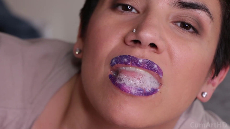 TheArtOfCum: Primo piano pompino e bocca piena