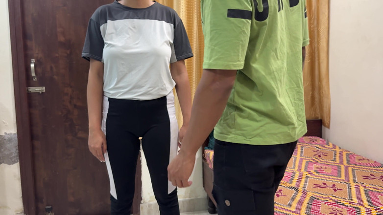 Hornycouple149: Stepsister Was Late for the Gym. Only Few Minutes Left...