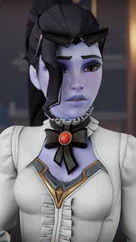 Widowmaker & money grote zwarte lul 5-man gangbang orgie 3D overwatch porno
